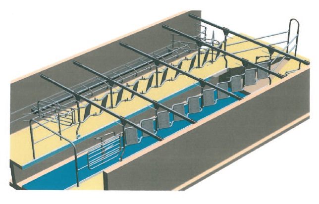 Доильный зал "Ёлочка" - GT2