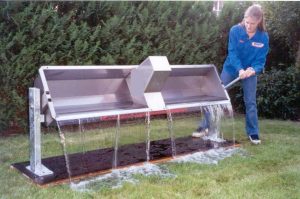 Групповая опрокидывающаяся поилка из нержавеющей стали